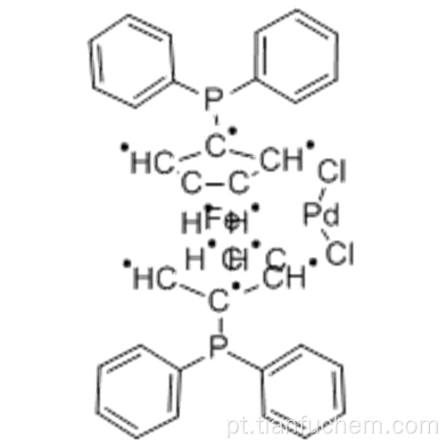 [1,1&#39;-Bis (difenilfosfino) ferroceno] dicloropalio (II) CAS 72287-26-4